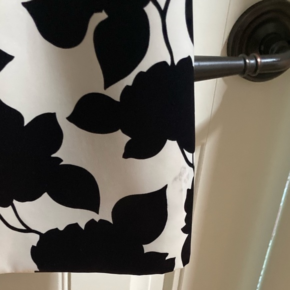 Talbots black and white sleeveless party dress, 2P - Picture 6 of 8